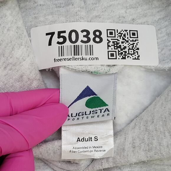 Vintage 420 Med-High Hoodie Small 19x24 Gray - Picture 8 of 12